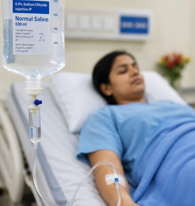 Saline Infusion